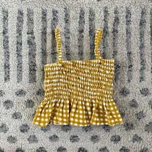 Faithfull The Brand checkered terry cloth tank